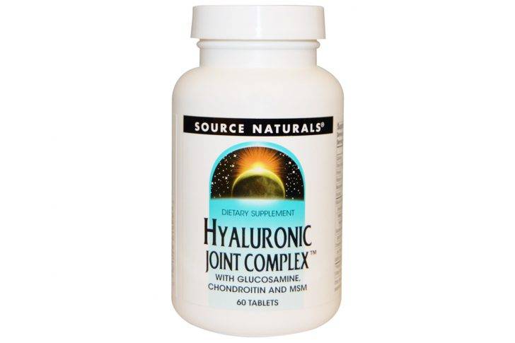 Гиалуроновый комплекс для суставов в таблетках от Source Naturals