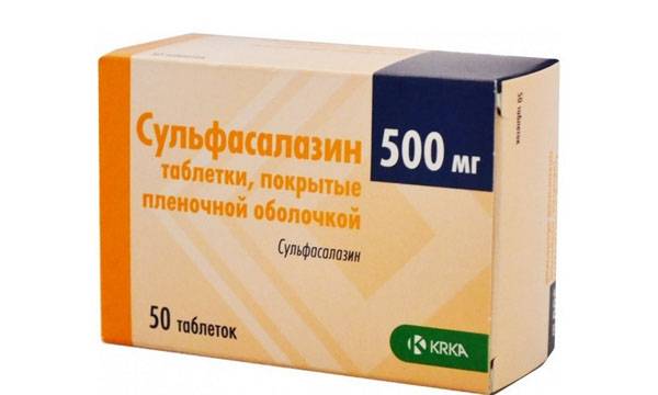 Сульфасалазин для лечения псориатического артрита